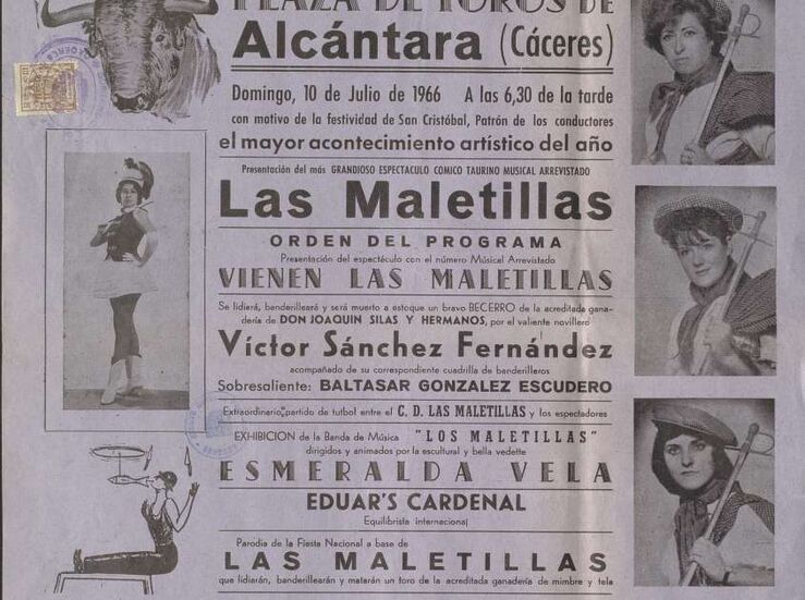 Archivo Provincial Cceres exhibe una coleccin de folletos y carteles taurinos histricos