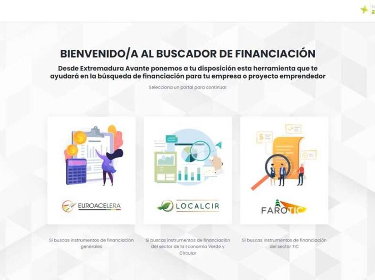 Extremadura Avante lanza herramienta online para buscar instrumentos inversin en Euroace