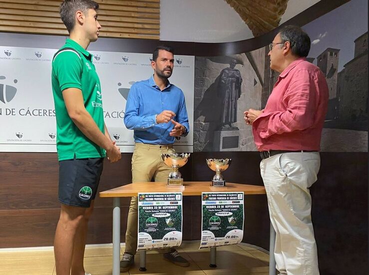 Cceres y Elctrico FC de Ponte de Sor disputarn VIII Trofeo Internacional de Baloncesto