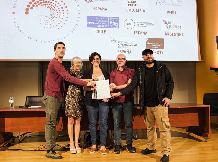 Firma de la Carta de Mrida para crear Red de Festivales de Cine Inclusivo Iberoamericanos