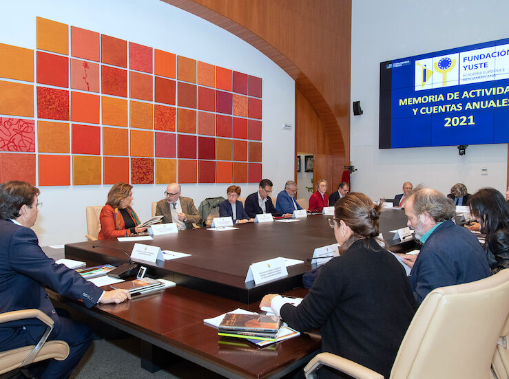 El patronato de la Fundacin Yuste aprueba cuentas anuales y plan de actuacin para 2023
