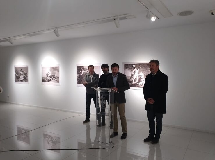 Jaime Lpez lleva a Sala El Brocense de Cceres una reinterpretacin de grabados de Goya 