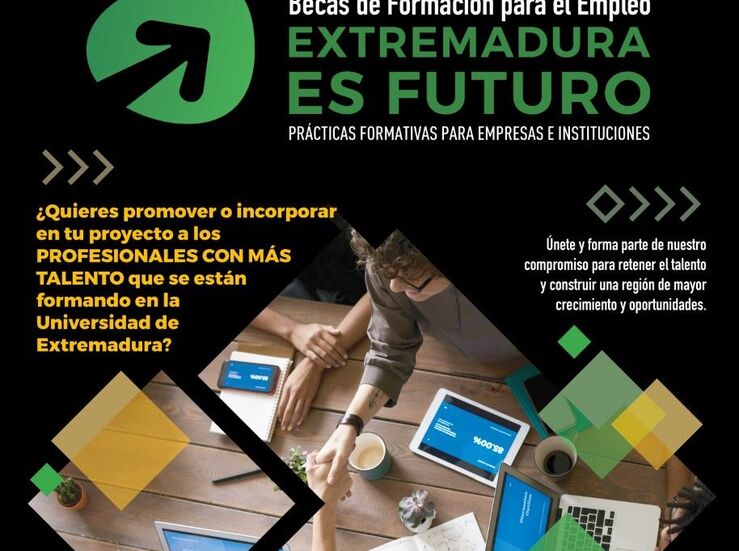 UEx convoca Programa de Becas y Prcticas Remuneradas Extremadura es Futuro