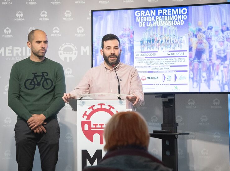 El Premio Mrida Patrimonio de la Humanidad de Ciclismo se disputar en la Avda del Prado