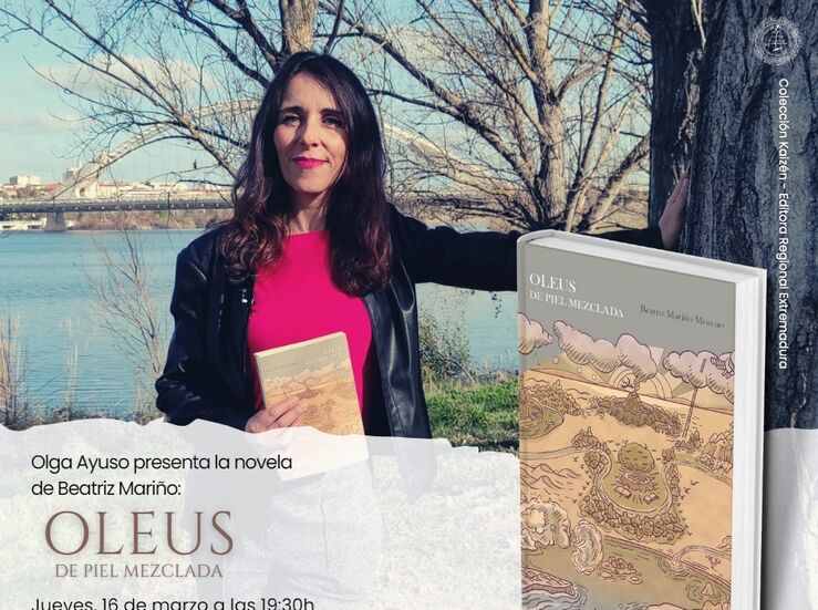 La periodista Beatriz Mario presenta en Mrida su primera novela Oleus de piel mezclada