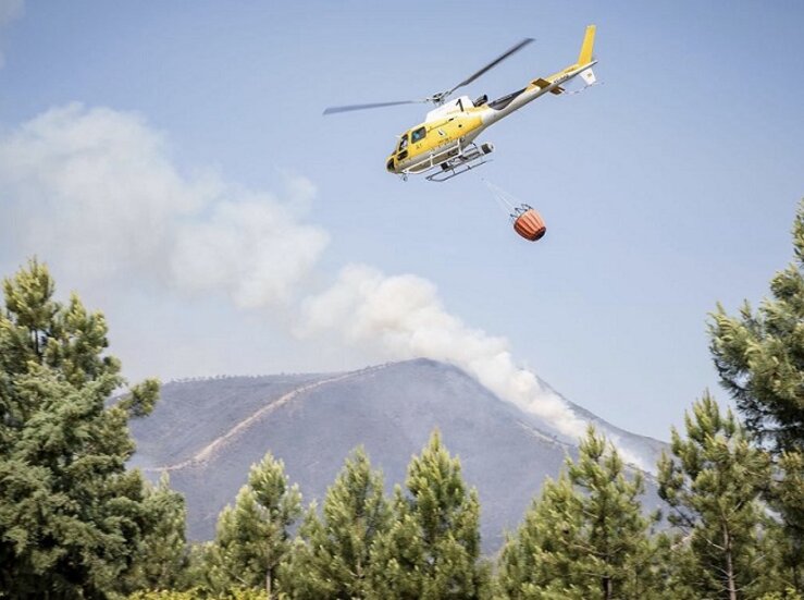 El Gobierno declara zona afectada por emergencia de incendios reas de Extremadura 