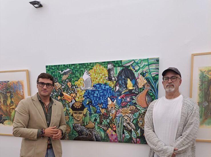 Jorge Matheus expone en el Palacio de la Isla de Cceres su muestra Fantasa brasilea