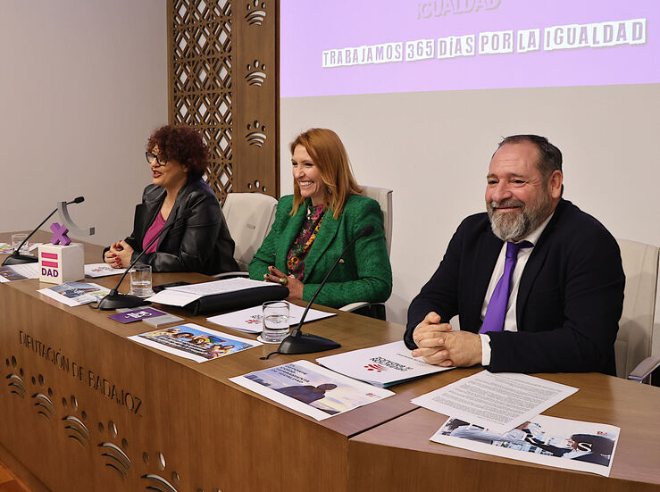 El rea de Igualdad se incorpora a Diputacin Badajoz con 2 millones para polticas gnero