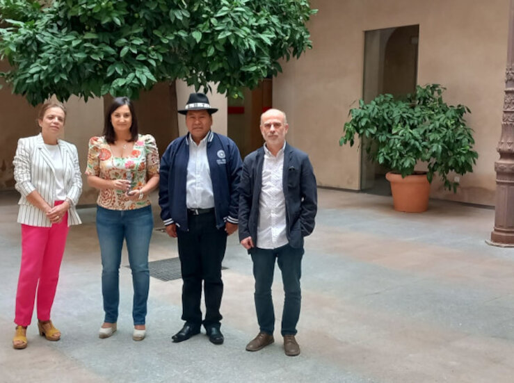 Dos delegaciones de Bolivia conocen proyectos de Diputacin en cooperacin internacional