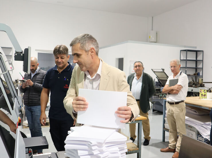Diputacin Badajoz finaliza ampliacin Imprenta Provincial con inversin de 130000 euros