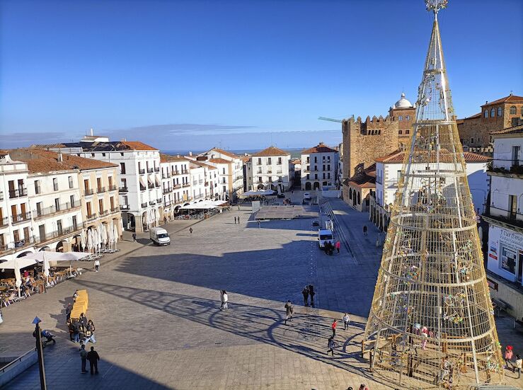 La Plaza Mayor de Cceres volver a ser el eje central de la programacin navidea