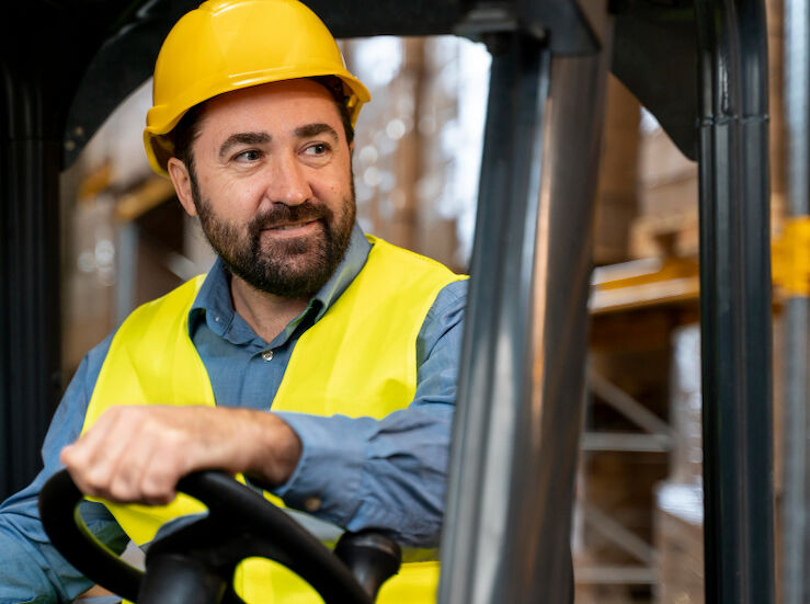 En Olivenza nuevo curso de Fundacin Laboral sobre Operaciones con Gra Autocargante