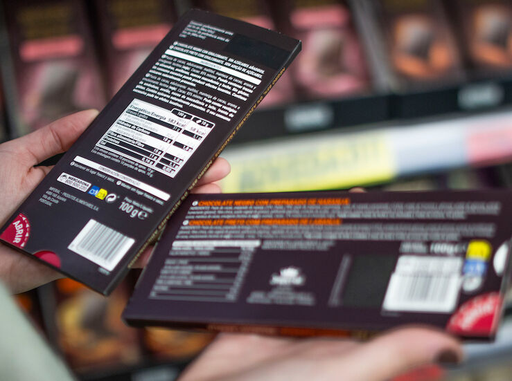 Qu es la etiqueta circular de un producto