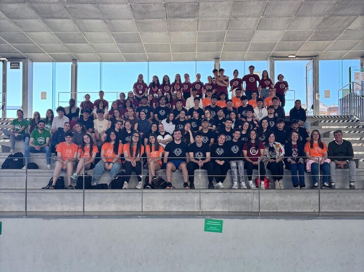 El Torneo Interresidencial deportivo 2025 rene en Plasencia a cien estudiantes 