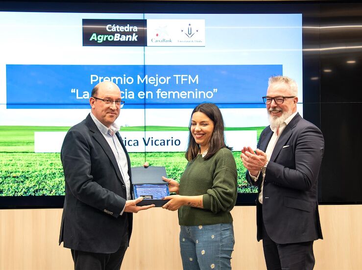 Una estudiante de la UEx gana el premio La ciencia en femenino de Ctedra AgroBank