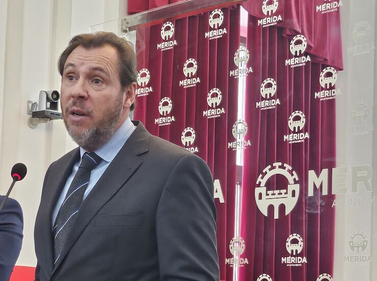 Oscar Puente En 2026 se viajar en alta velocidad en el tramo TalayuelaBadajoz