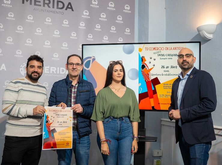 El consistorio emeritense organiza actividades para impulsar el comercio de La Antigua