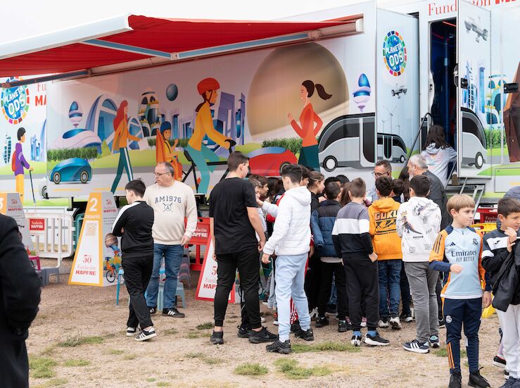 Mil escolares de Mrida pasarn por el Planeta ODS de fundacin Mapfre