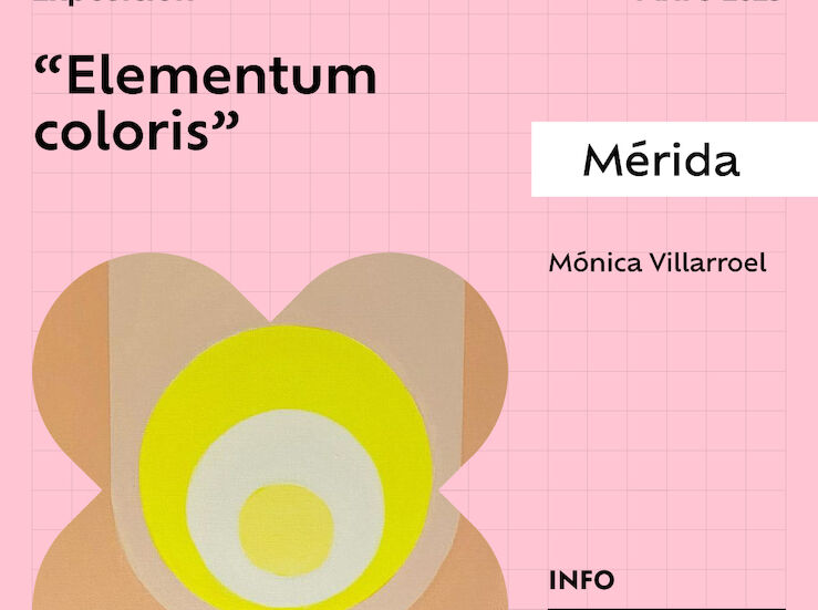 Recala en Mrida la exposicin Elementum coloris de Mnica Villarroel