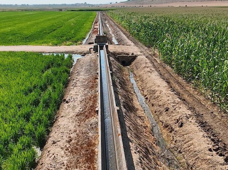 El MAPA entrega las obras de modernizacin del riego a la Comunidad de Guadiana