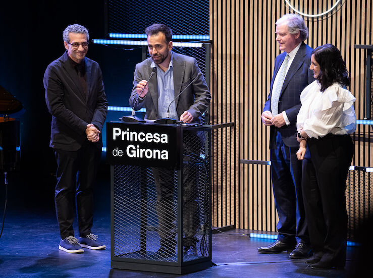 En presencia del Rey Antoni Forner recibe el Premio Princesa de Girona Investigacin 2025
