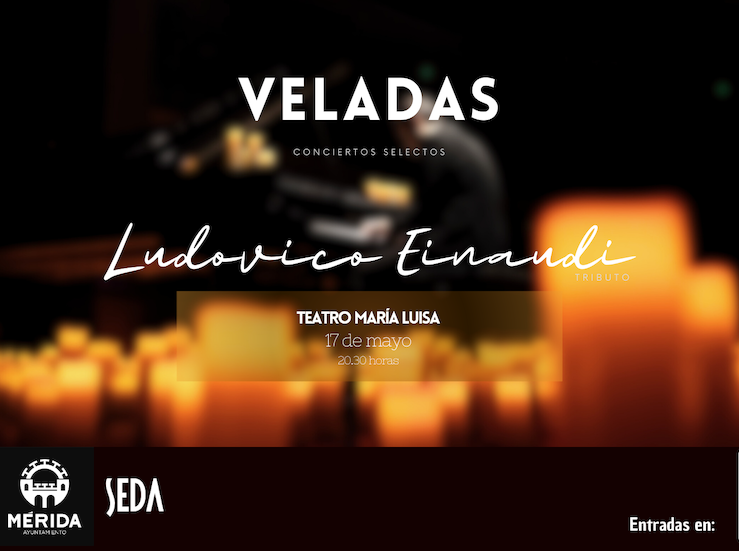 Rafael Montalvo Alonso rinde tributo a Ludovico Einaudi a luz de velas en el Mara Luisa