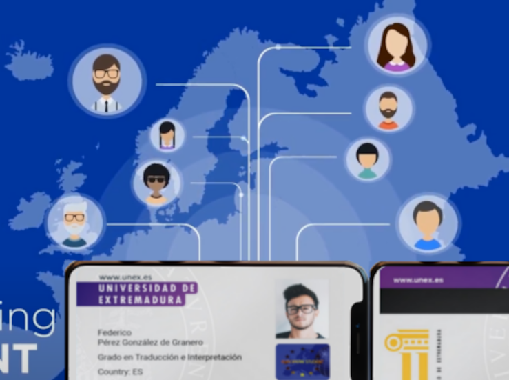 Los estudiantes de la UEx disponen de la Tarjeta Europea de Estudiante virtual