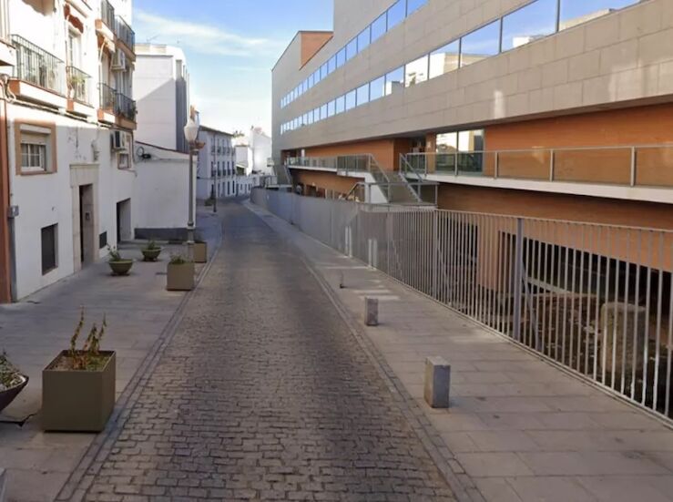 La calle Moreras y el Paseo de Roma de Mrida se cortarn al trfico la prxima semana 