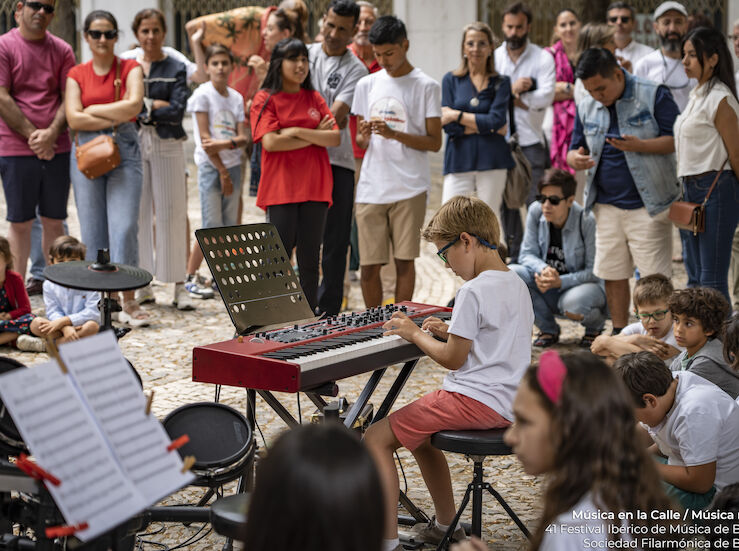 Jvenes msicos anuncian inicio del 42 Festival Ibrico Msica con conciertos en Badajoz