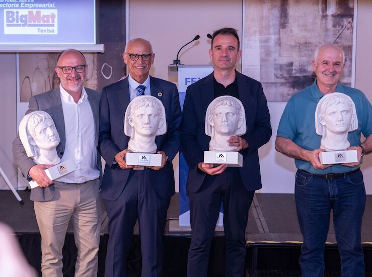 Cuatro emprendedores reciben los premios de la Federacin Empresarial de Mrida y Comarca