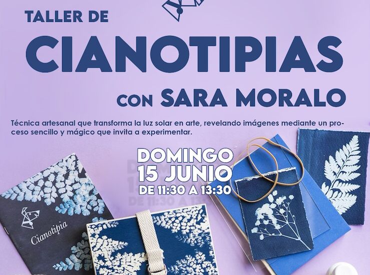 Sara Moralo ofrece un Taller de Cianotipias en el espacio El Perro Verde de Mrida