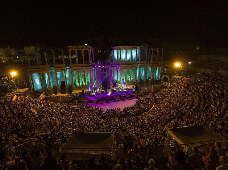 Antonio Orozco inicia este jueves en el Teatro Romano de Mrida la gira de su vida