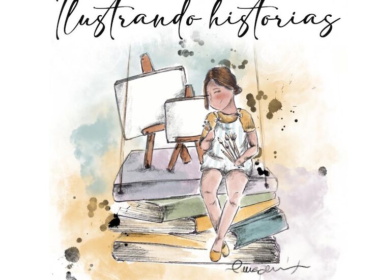 Exposicin del taller de pintura e ilustracin de la Biblioteca Municipal de Mrida