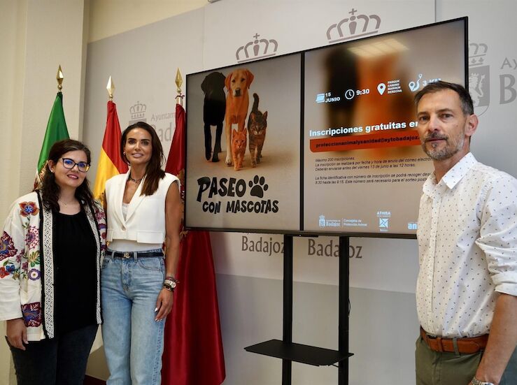 La ruta Paseo con Mascotas difundir la labor del Centro de Proteccin Animal de Badajoz