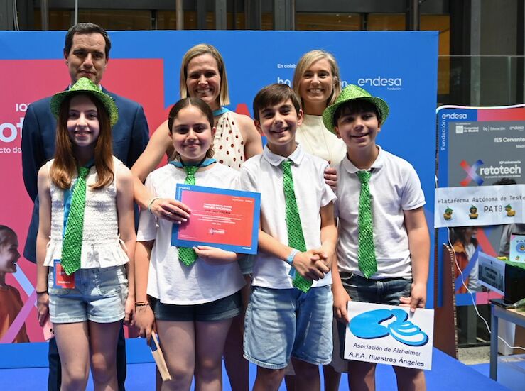Un colegio de Portaje y otro de Fuente del Maestre premiados en la Gran Final RetoTech