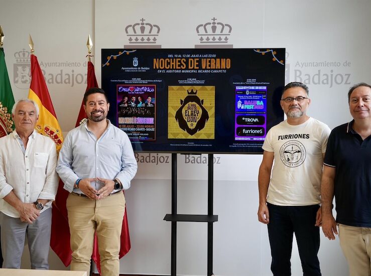 Las Noches de Verano llenarn de msica el auditorio Ricardo Carapeto de Badajoz