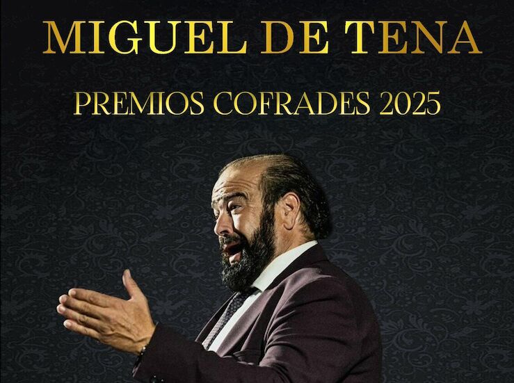 El cantaor Miguel de Tena actuar en la Gala de Premios Cofrades en Mrida
