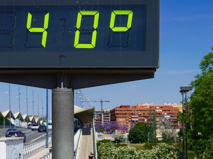 Este domingo Badajoz alcanza la temperatura mxima de todo el pas de 434 grados