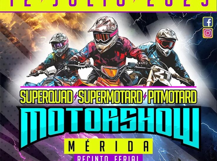 El recinto ferial de Mrida acoger un gran evento nocturno de motociclismo y quads