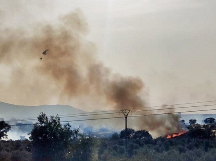 La Guardia Civil esclarece incendio declarado con Nivel 1 de peligrosidad en Monterrubio