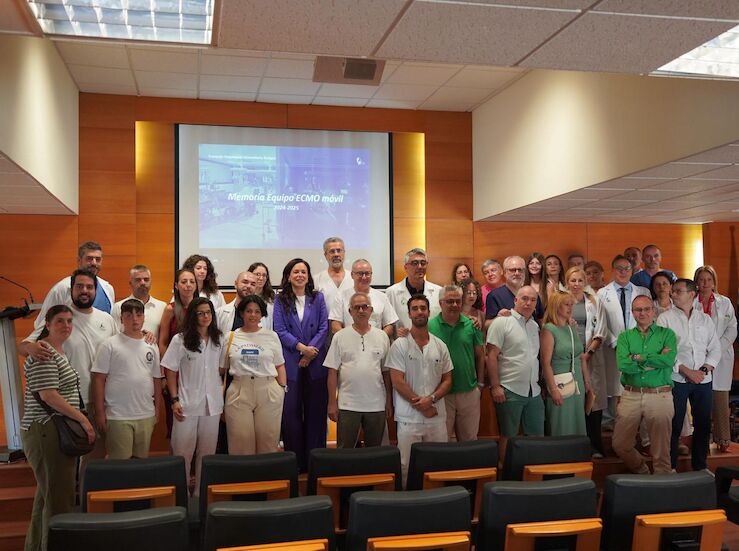 Garca Espada cree clnicamente significativo el impacto del servicio ECMO Mvil