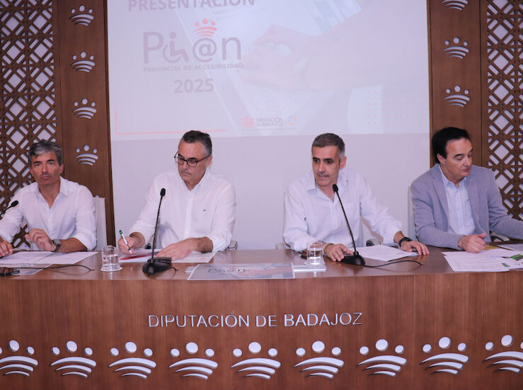 Diputacin Badajoz destina ms de 698000 euros al Plan Provincial de Accesibilidad 2025