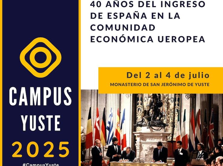 Campus Yuste arranca con curso que celebra 40 aniversario de entrada de Espaa en la CEE