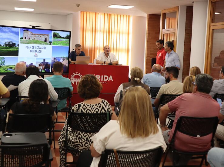 Alcaldes de Tentuda SerenaVegas Altas y La Siberia perfilan proyectos para fondos UE