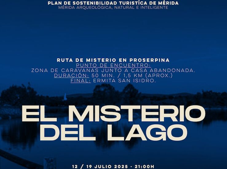 El embalse de Proserpina acoger las rutas El misterio del lago dirigidas a adolescentes