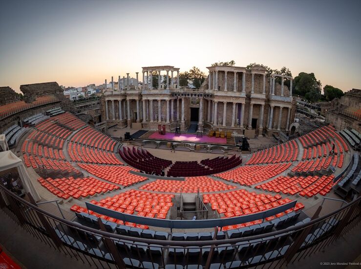 Festival de Mrida se hace ms accesible con 600 cojines adicionales en la cavea media