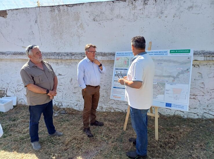 La Junta invierte casi 600000 euros en la mejora del abastecimiento de agua a Berlanga