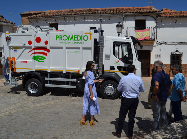 Promedio pone en servicio un nuevo camin recolector para nueve municipios de La Siberia