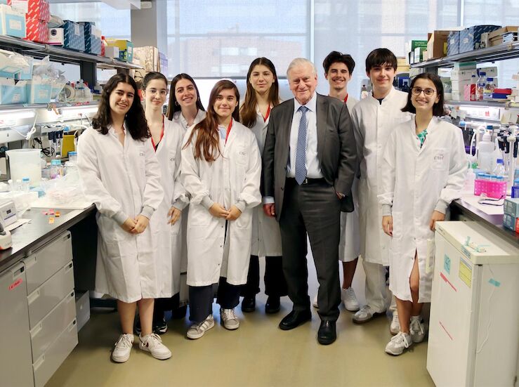 Una pacense en programa ACRCATE del CNIC junto a mejores estudiantes de Bachillerato