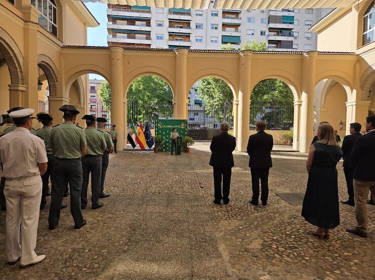 La Guardia Civil homenajea en Badajoz a las vctimas del terrorismo del cuerpo